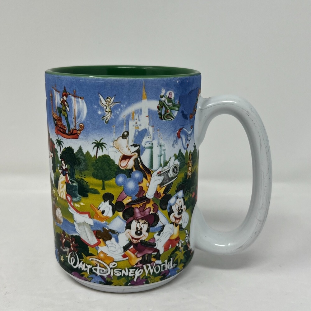 Disney Parks Authentic Walt Disney & Pixar World Classic Grandpa Coffee Mug Cup